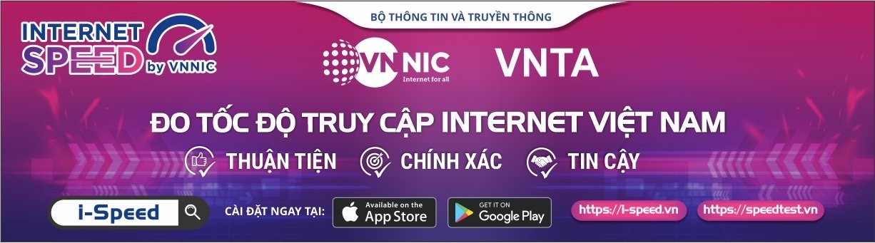 cài đặt, sử dụng ứng dụng i-Speed đo tốc độ truy cập Internet Việt Nam